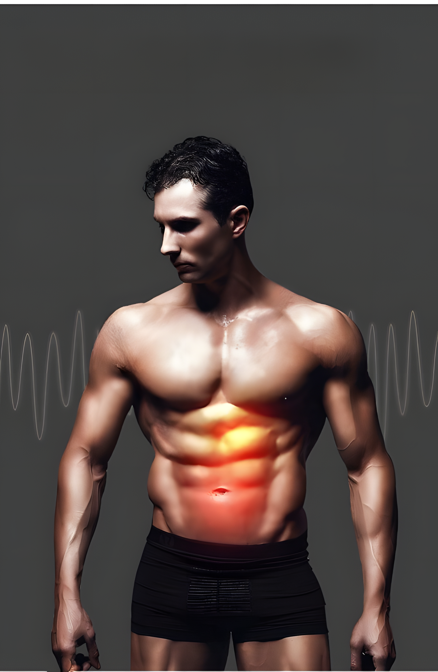 Appareil intelligent d'entraînement des muscles abdominaux rechargeable par USB – Appareil d'entraînement pour le tronc et la taille