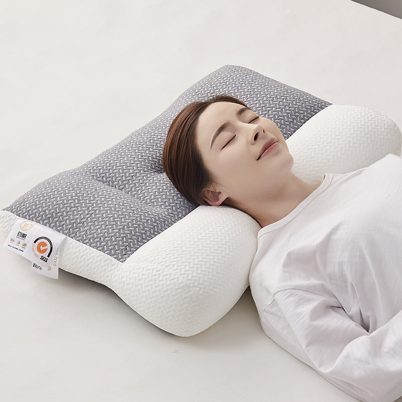 Oreiller de traction ergonomique
