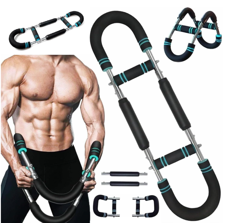 Extenseur de poitrine à main en forme de U, troisième vitesse, force du poignet, exercice de fitness pour les biceps
