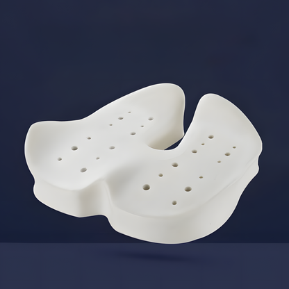 Coussin de siège orthopédique en mousse à mémoire de forme en U pour le soutien du coccyx et du bas du dos