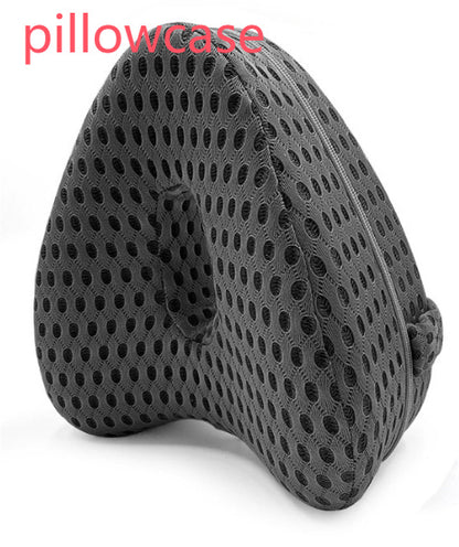 Oreiller de jambe en mousse à mémoire de forme en forme de cœur Oreiller de jambe Contour Legacy