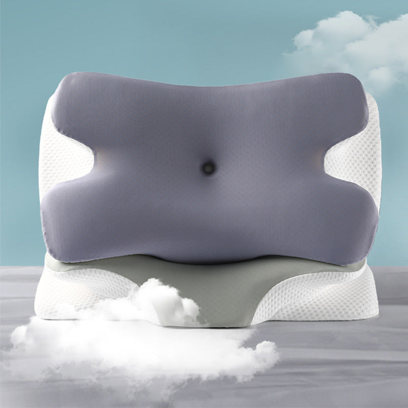 Oreiller en mousse à mémoire de forme Shadow – Soutien ergonomique du cou et des lombaires