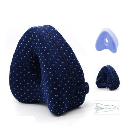 Oreiller de jambe en mousse à mémoire de forme en forme de cœur Oreiller de jambe Contour Legacy