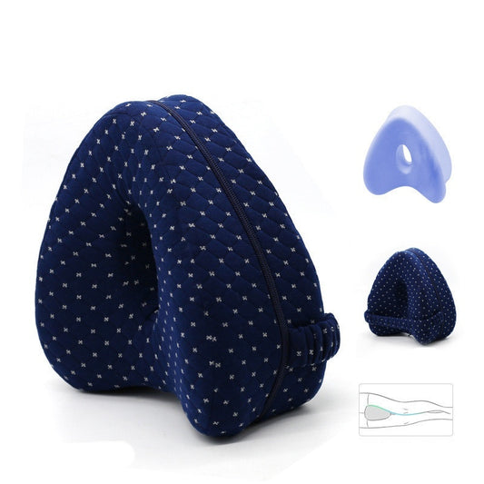 Oreiller de jambe en mousse à mémoire de forme en forme de cœur Oreiller de jambe Contour Legacy