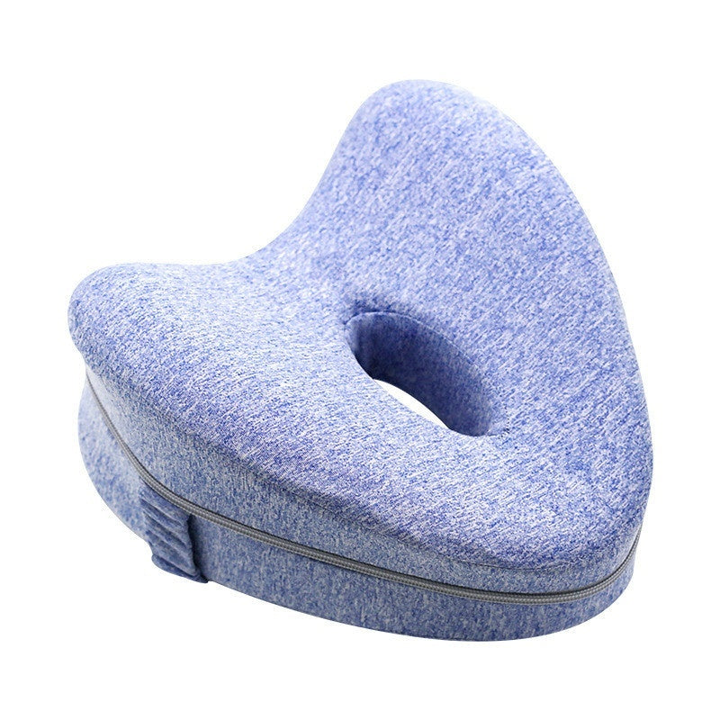 Oreiller de jambe en mousse à mémoire de forme en forme de cœur Oreiller de jambe Contour Legacy