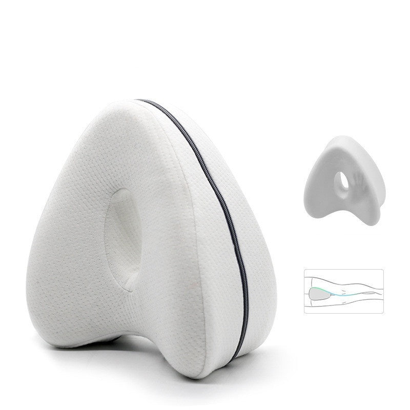 Oreiller de jambe en mousse à mémoire de forme en forme de cœur Oreiller de jambe Contour Legacy