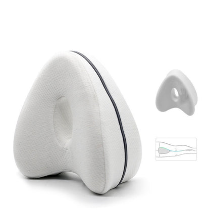 Oreiller de jambe en mousse à mémoire de forme en forme de cœur Oreiller de jambe Contour Legacy