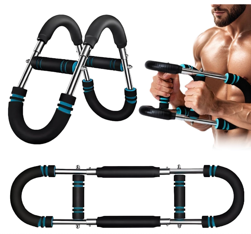 Extenseur de poitrine à main en forme de U, troisième vitesse, force du poignet, exercice de fitness pour les biceps